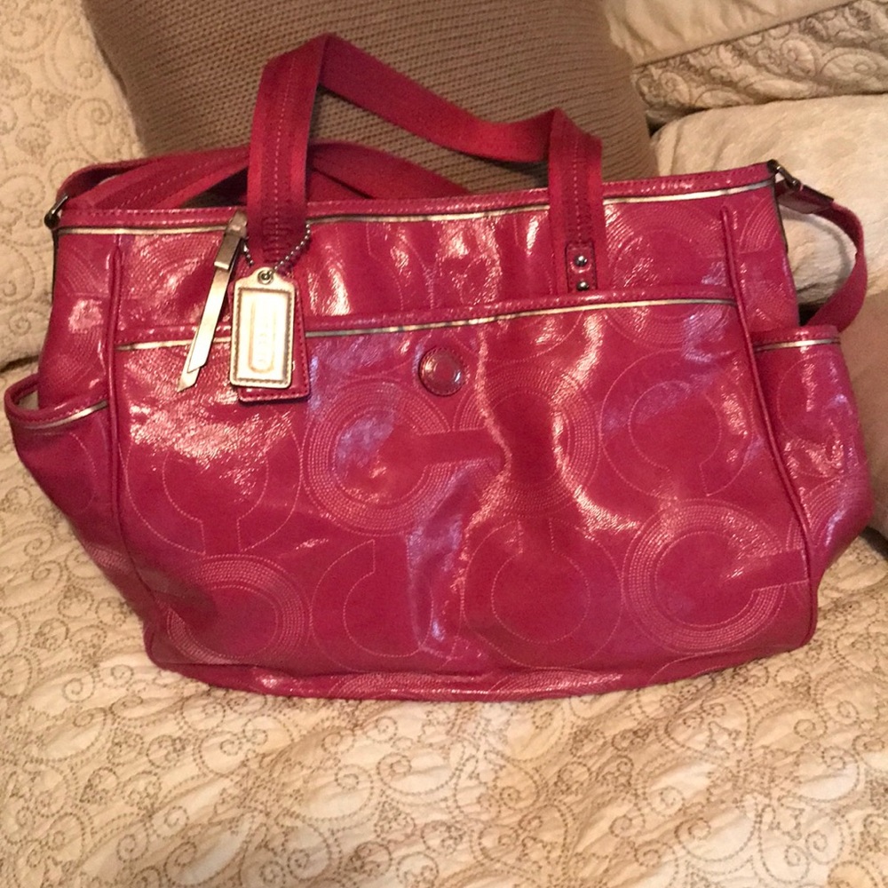 Authentic Coach Diaper Bag